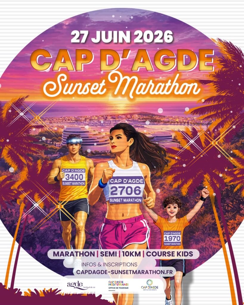 Cap d&rsquo;Agde Sunset Marathon